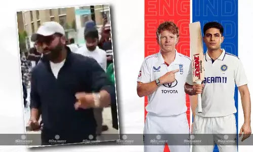 भारत-इंग्लैंड के बीच मुकाबला देखने केनिंग्टन ओवल पहुंचे रोहित शर्मा, क्या भारत को पांचवें टेस्ट में दिलाएंगे जीत? वीडियो वायरल