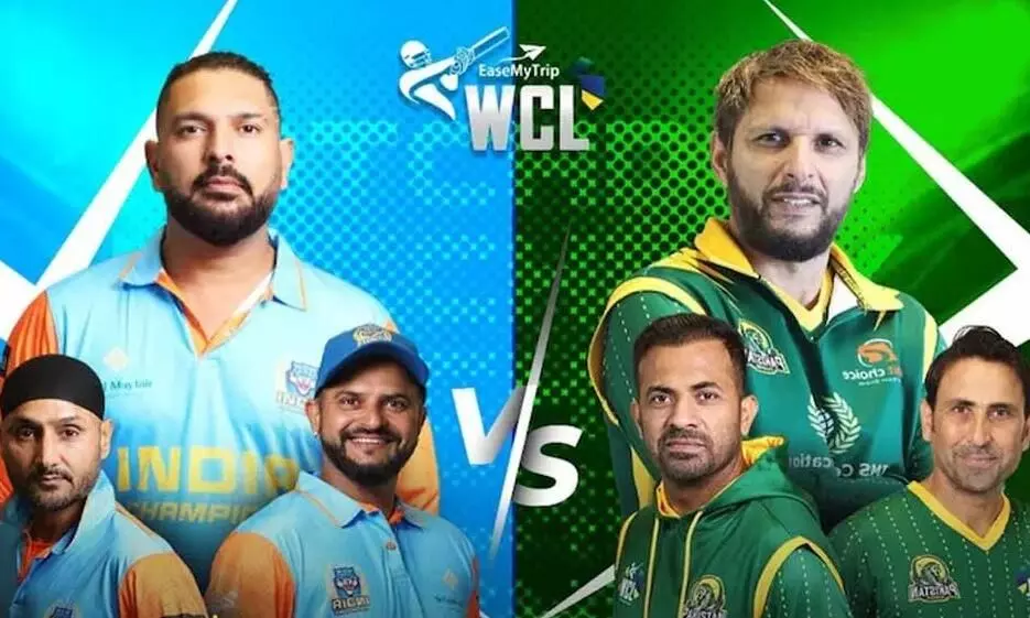भारत के न खेलने पर PCB का बड़ा फैसला, अब कभी WCL में भाग नहीं लेगी पाकिस्तानी टीम भारत के न खेलने पर PCB का बड़ा फैसला, अब कभी WCL में भाग नहीं लेगी पाकिस्तानी टीम