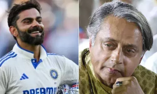 देश को आपकी जरूरत.., भारत-इंग्लैंड टेस्ट सीरीज के बीच शशि थरूर को आई विराट कोहली की याद