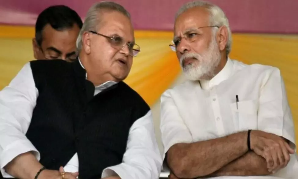 सत्यपाल मलिक के निधन पर पीएम मोदी ने जताया दुख, कहा - मेरी संवेदनाएं उनके... सत्यपाल मलिक के निधन पर पीएम मोदी ने जताया दुख, कहा - मेरी संवेदनाएं उनके...