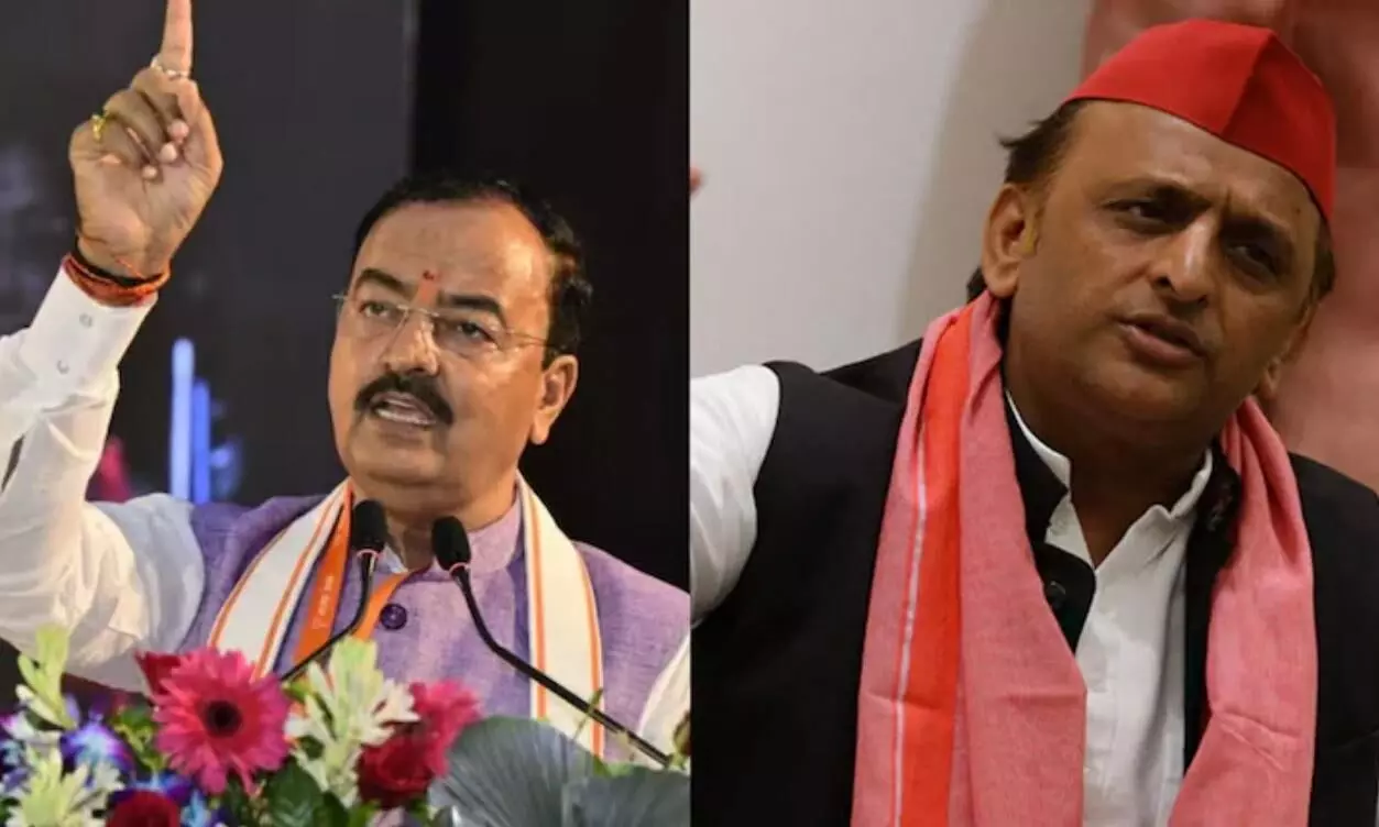 अखिलश यादव के बाढ़ वाले बयान पर डिप्टी सीएम मौर्य ने साधा निशाना, कहा- वह दूध पीते बच्चे जैसा पूछते है सवाल अखिलश यादव के बाढ़ वाले बयान पर डिप्टी सीएम मौर्य ने साधा निशाना, कहा- वह दूध पीते बच्चे जैसा पूछते है सवाल