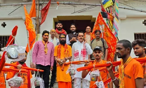 अगस्त मुनि आश्रम सिद्धनाथ में जलाभिषेक के साथ हुआ कांवड़ यात्रा का समापन