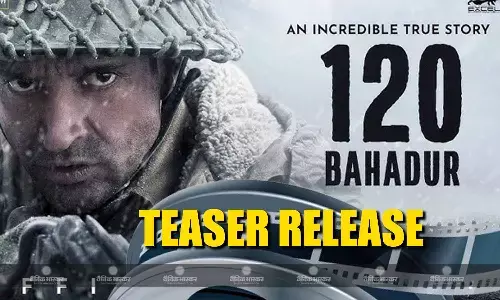ये वर्दी सिर्फ हिम्मत नहीं, बलिदान भी मांगती है, फरहान अख्तर की फिल्म 120 बहादुर का टीजर हुआ रिलीज ये वर्दी सिर्फ हिम्मत नहीं, बलिदान भी मांगती है, फरहान अख्तर की फिल्म 120 बहादुर का टीजर हुआ रिलीज