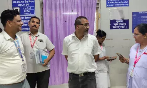 जिला अस्पताल का देखा कोना-कोना