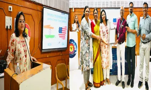 अमेरिका की प्रतिष्ठित दंत चिकित्सक डॉ. स्नेहल का व्याख्यान, प्रशिक्षुओं को मिली अहम जानकारियां