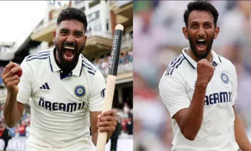 सिराज और प्रसिद्ध कृष्णा को मिला अच्छे प्रदर्शन का इनाम, हासिल की करियर की सर्वश्रेष्ठ रैंकिंग, यशस्वी जायसवाल को भी मिला फायदा सिराज और प्रसिद्ध कृष्णा को मिला अच्छे प्रदर्शन का इनाम, हासिल की करियर की सर्वश्रेष्ठ रैंकिंग, यशस्वी जायसवाल को भी मिला फायदा