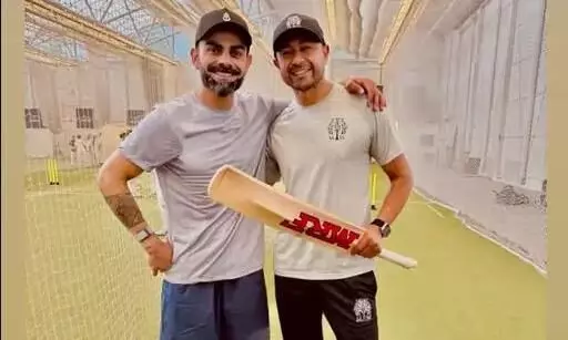 रन मशीन कोहली ने की इंटरनेशनल क्रिकेट में वापसी की तैयारी, लंदन में शुरू की तैयारी रन मशीन कोहली ने की इंटरनेशनल क्रिकेट में वापसी की तैयारी, लंदन में शुरू की तैयारी