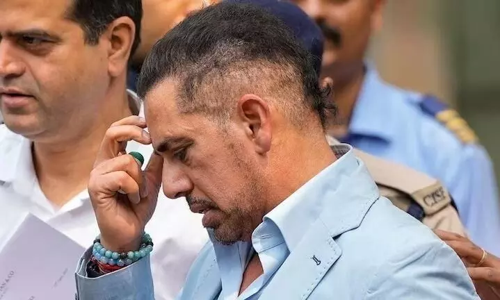 प्रवर्तन निदेशालय ने रॉबर्ट वाड्रा के खिलाफ चार्जशीट दायर की, जांच एजेंसी ने लगाया दो कंपनियों से की 58 करोड़ की अवैध कमाई का आरोप प्रवर्तन निदेशालय ने रॉबर्ट वाड्रा के खिलाफ चार्जशीट दायर की, जांच एजेंसी ने लगाया दो कंपनियों से की 58 करोड़ की अवैध कमाई का आरोप