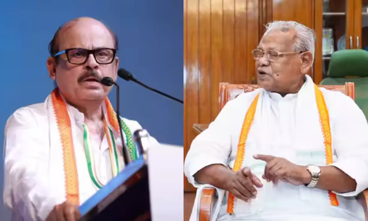 कांग्रेस सांसद तारिक अनवर ने चुनाव आयोग पर साधा निशाना, केंद्रीय मंत्री मांझी ने किया पलटवार कांग्रेस सांसद तारिक अनवर ने चुनाव आयोग पर साधा निशाना, केंद्रीय मंत्री मांझी ने किया पलटवार