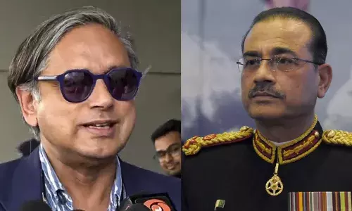 शशि थरूर ने पाकिस्तानी सेना चीफ की धमकी का किया पलटवार, कहा- भारत किसी भी परिस्थित में नहीं रहेगा चुप शशि थरूर ने पाकिस्तानी सेना चीफ की धमकी का किया पलटवार, कहा- भारत किसी भी परिस्थित में नहीं रहेगा चुप