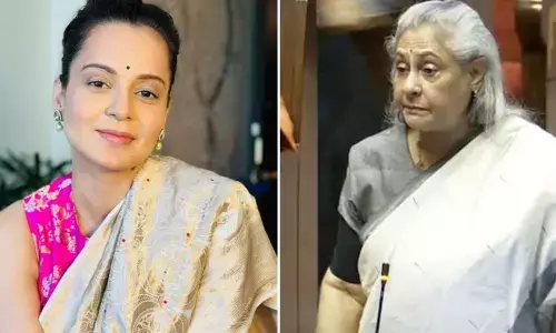 जया बच्चन के शख्स को धक्का देने पर कंगना रनौत ने दी प्रतिक्रिया, कहा -  अमिताभ बच्चन की बीवी है, इसीलिए लोग नखरे झेलते हैं