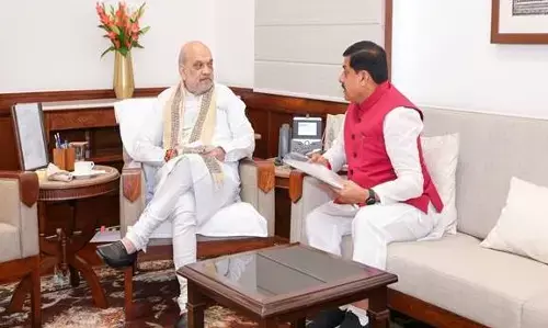 मुख्यमंत्री डॉ. यादव ने केंद्रीय गृह एवं सहकारिता मंत्री अमित शाह से नई दिल्ली में की सौजन्य भेंट मुख्यमंत्री डॉ. यादव ने केंद्रीय गृह एवं सहकारिता मंत्री अमित शाह से नई दिल्ली में की सौजन्य भेंट