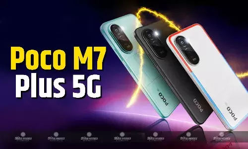 Poco M7 Plus 5G भारत में 7000mAh बैटरी और स्नैपड्रैगन 6s Gen 3 चिप के साथ लॉन्च, जानिए कीमत और स्पेसिफिकेशन