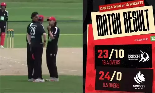 एक ओवर भी नहीं चला 50 ओवर का मैच, 49.1 ओवर शेष रहते चेस हुआ टारगेट एक ओवर भी नहीं चला 50 ओवर का मैच, 49.1 ओवर शेष रहते चेस हुआ टारगेट