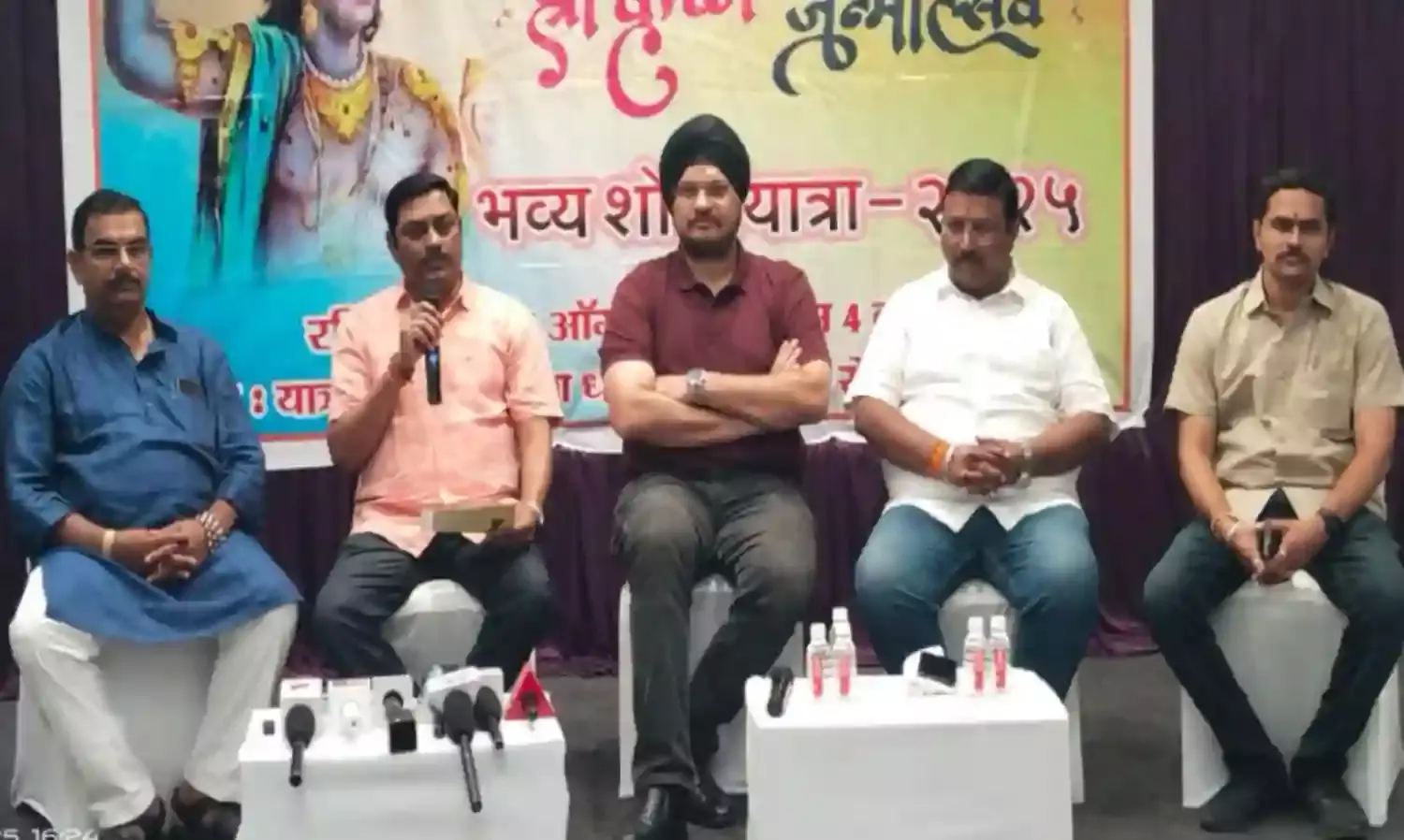 श्रीकृष्ण जन्माष्टमी और विश्व हिंदू परिषद के स्थापना दिवस के उपलक्ष्य में भव्य शोभायात्रा