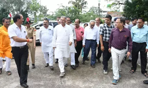 छत्रसाल महाविद्यालय पहुंचे प्रदेश के उच्च शिक्षा मंत्री, विद्यावन में लगाया पौधा छत्रसाल महाविद्यालय पहुंचे प्रदेश के उच्च शिक्षा मंत्री, विद्यावन में लगाया पौधा