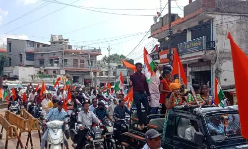 वीरांगना अवंती बाई लोधी जयंती के उपलक्ष्य में निकाली गई वाहन रैली वीरांगना अवंती बाई लोधी जयंती के उपलक्ष्य में निकाली गई वाहन रैली