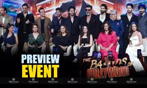 आर्यन खान की पहली सीरीज ‘द बैड्स ऑफ बॉलीवुड’ का प्रिव्यू देख सेलेब्स ने की तारीफ, फैंस बोले- सारे शोज का बाप... आर्यन खान की पहली सीरीज ‘द बैड्स ऑफ बॉलीवुड’ का प्रिव्यू देख सेलेब्स ने की तारीफ, फैंस बोले- सारे शोज का बाप...