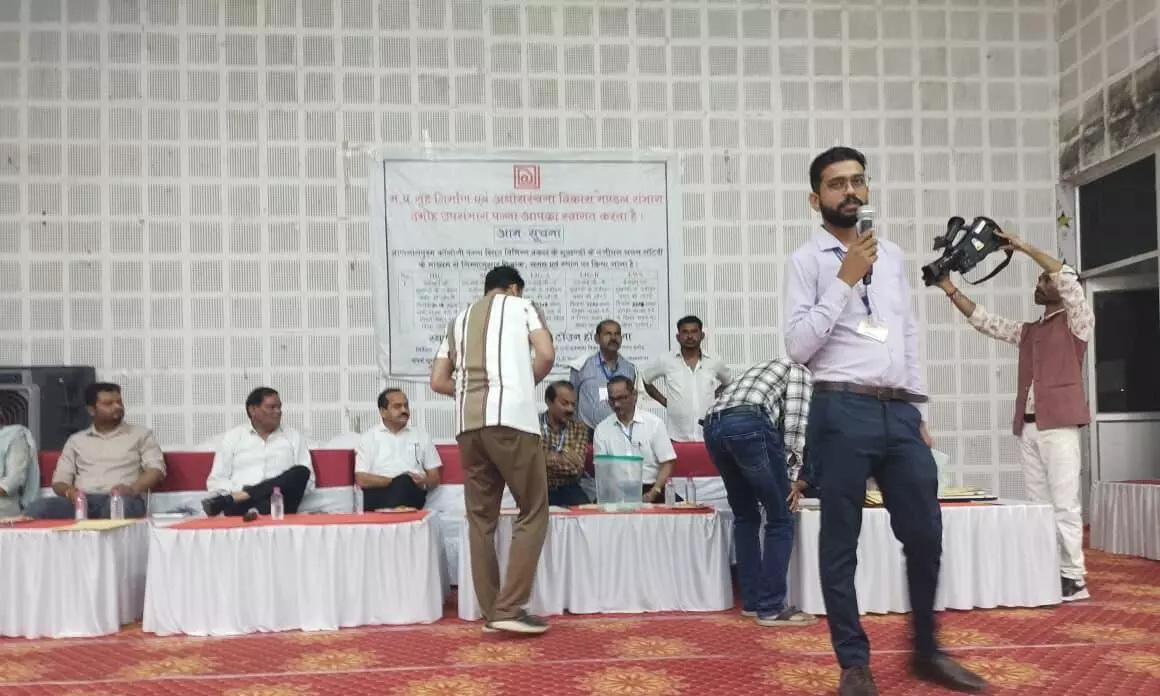 प्राणनाथपुरम कॉलोनी में भूखंडों के लिए लॉटरी से हुआ आवंटन प्राणनाथपुरम कॉलोनी में भूखंडों के लिए लॉटरी से हुआ आवंटन