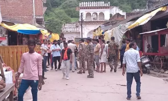 भदैली अमावस्या पर चित्रकूट में 500 पुलिस जवान तैनात भदैली अमावस्या पर चित्रकूट में 500 पुलिस जवान तैनात