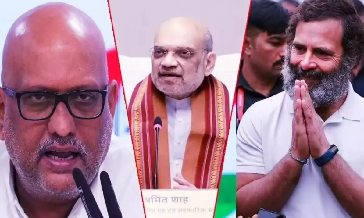 कांग्रेस ने अमित शाह को लिखा लेटर, राहुल गांधी की सुरक्षा को लेकर प्रदेश अध्यक्ष ने जाहिर की चिंता कांग्रेस ने अमित शाह को लिखा लेटर, राहुल गांधी की सुरक्षा को लेकर प्रदेश अध्यक्ष ने जाहिर की चिंता