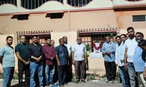 सेन समाज विकास संगठन द्वारा केशशिल्पी संघ के राष्ट्रीय अध्यक्ष को दी श्रृद्धांजलि