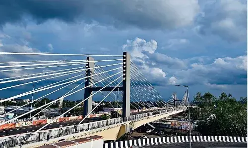 फ्रांस के इंजीनियरों की तकनीक, 56 स्टे केबल पर दौड़ेगा ट्रैफिक फ्रांस के इंजीनियरों की तकनीक, 56 स्टे केबल पर दौड़ेगा ट्रैफिक