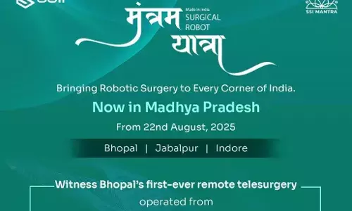 एसएसआई मंत्रा एम ‘मेड इन इंडिया’ सर्जिकल रोबोट यात्रा पहुंची ‘भारत के दिल-मध्य प्रदेश