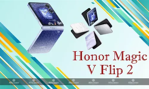 Honor Magic V Flip 2 स्नैपड्रैगन 8 जेनरेशन 3 प्रोसेसर और 200 मेगापिक्सल मुख्य कैमरे के साथ लॉन्च, जानिए कीमत और स्पेसिफिकेशन Honor Magic V Flip 2 स्नैपड्रैगन 8 जेनरेशन 3 प्रोसेसर और 200 मेगापिक्सल मुख्य कैमरे के साथ लॉन्च, जानिए कीमत और स्पेसिफिकेशन