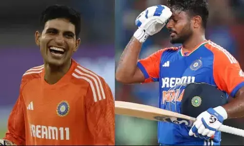 अभिषेक शर्मा के साथ संजू सैमसन नहीं बल्कि शुभमन गिल करेंगे ओपनिंग! मिल गया बड़ा हिंट अभिषेक शर्मा के साथ संजू सैमसन नहीं बल्कि शुभमन गिल करेंगे ओपनिंग! मिल गया बड़ा हिंट