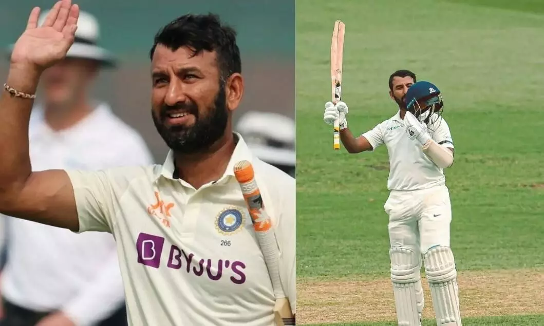 चेतेश्वर पुजारा ने क्रिकेट के सभी फॉर्मेंट से लिया संन्यास, सोशल मीडिया पर दी जानकारी, कहा - हर अच्छी चीज का अंत होता है चेतेश्वर पुजारा ने क्रिकेट के सभी फॉर्मेंट से लिया संन्यास, सोशल मीडिया पर दी जानकारी, कहा - हर अच्छी चीज का अंत होता है