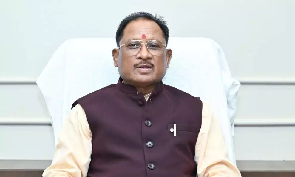 मुख्यमंत्री विष्णु देव साय पहुँचे छत्तीसगढ़ पैवेलियन: वर्ल्ड एक्सपो 2025 में दिखी प्रदेश की संस्कृति और समृद्धि की अद्भुत झलक मुख्यमंत्री विष्णु देव साय पहुँचे छत्तीसगढ़ पैवेलियन: वर्ल्ड एक्सपो 2025 में दिखी प्रदेश की संस्कृति और समृद्धि की अद्भुत झलक