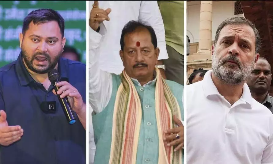 बिहार में एसआईआर पर तकरार जारी, विजय कुमार सिन्हा ने विपक्ष पर किया तीखा हमला बिहार में एसआईआर पर तकरार जारी, विजय कुमार सिन्हा ने विपक्ष पर किया तीखा हमला