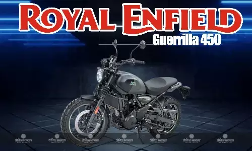 Royal Enfield Guerrilla 450 को मिला नया शैडो ऐश कलर, कीमत 2.49 लाख रुपए