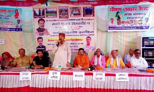 शाहनगर में एक दर्जन से अधिक विकासकार्यों का विधायक ने किया भूमिपूजन शाहनगर में एक दर्जन से अधिक विकासकार्यों का विधायक ने किया भूमिपूजन