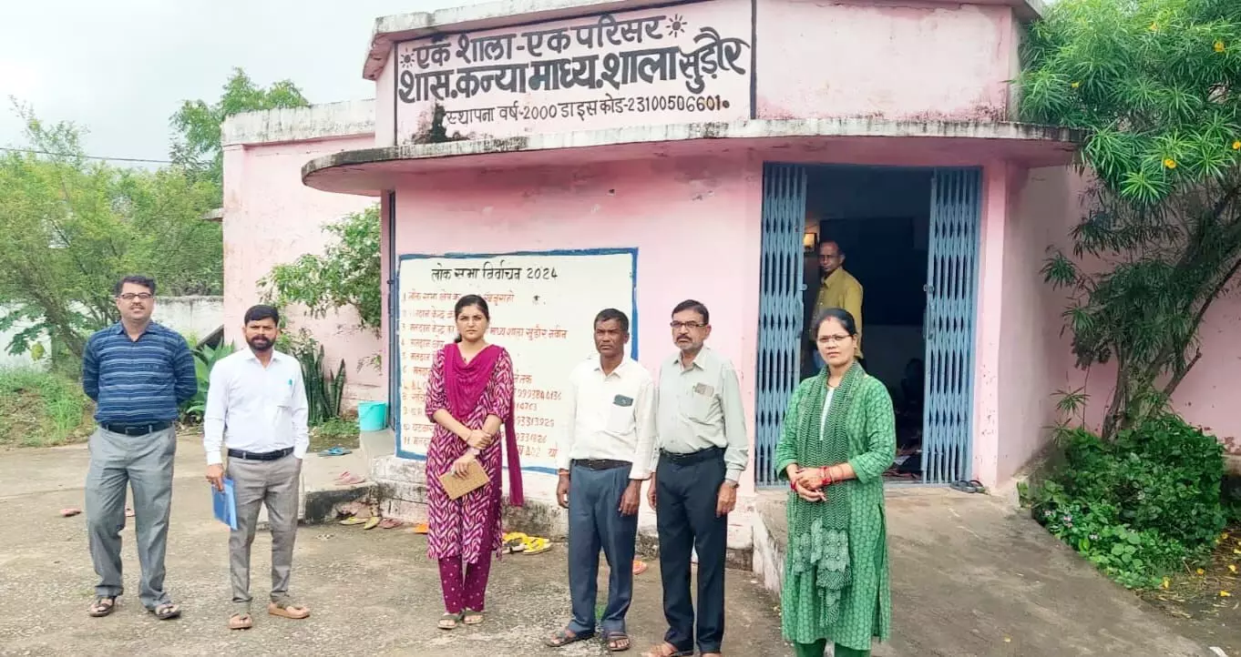 विकासखण्ड शिक्षा अधिकारी ने विद्यालयों का किया औचक निरीक्षण विकासखण्ड शिक्षा अधिकारी ने विद्यालयों का किया औचक निरीक्षण