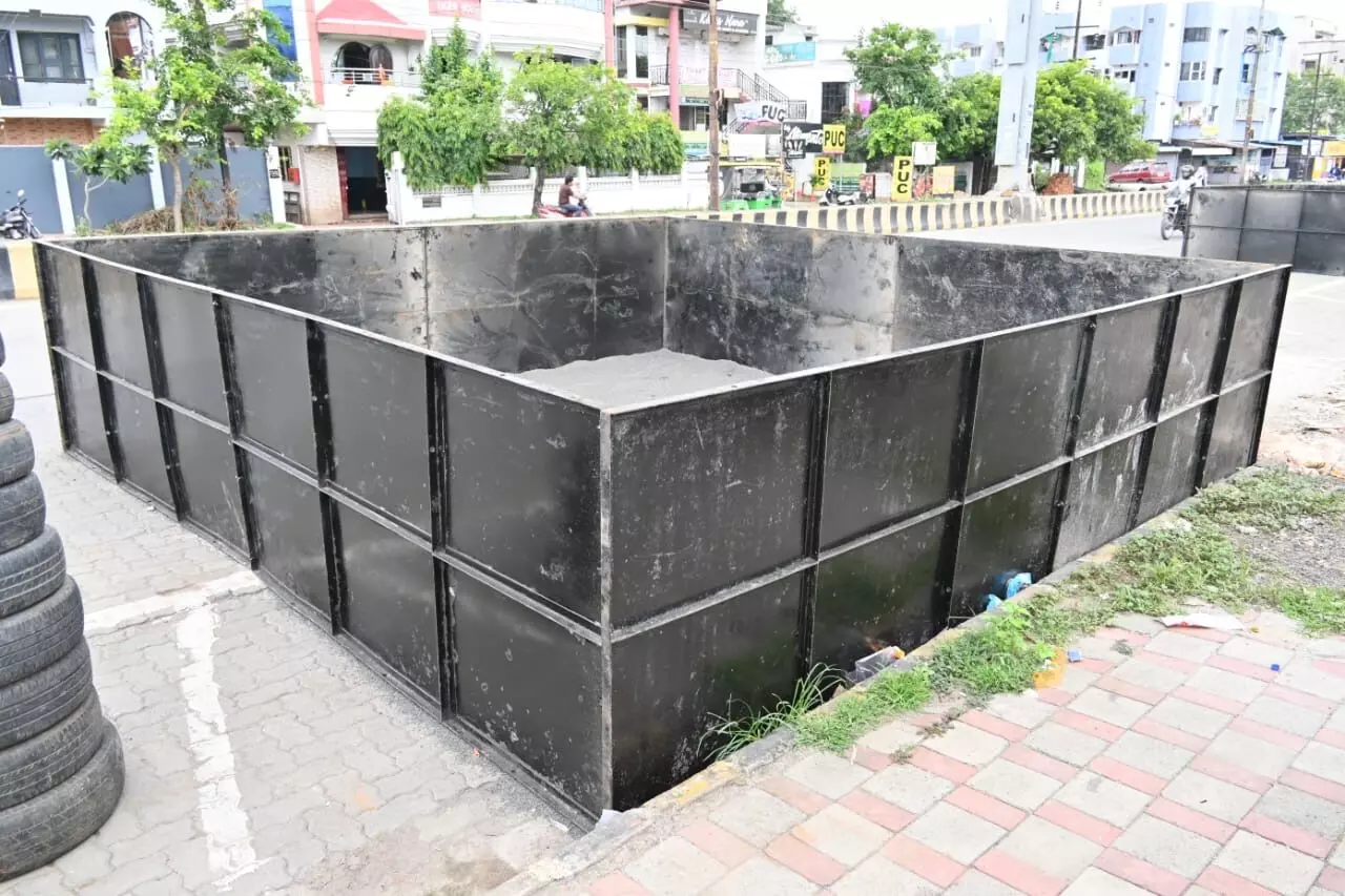 पर्यावरणपूरक गणेशोत्सव की तैयारी, विसर्जन के लिए 216 स्थानों पर 419 कृत्रिम टैंक पर्यावरणपूरक गणेशोत्सव की तैयारी, विसर्जन के लिए 216 स्थानों पर 419 कृत्रिम टैंक