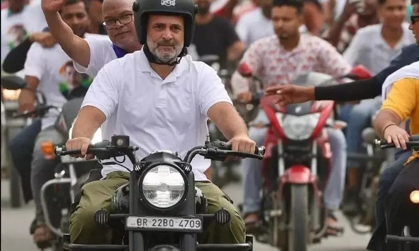 चुनाव आयोग और सरकार पर फिर बरसे राहुल गांधी, बोले - मध्यप्रदेश का चुनाव भी किया चोरी...अब हमारे पास सबूत चुनाव आयोग और सरकार पर फिर बरसे राहुल गांधी, बोले - मध्यप्रदेश का चुनाव भी किया चोरी...अब हमारे पास सबूत