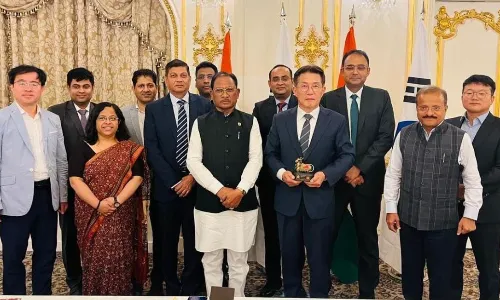 सियोल में मुख्यमंत्री विष्णु देव साय और ATCA प्रतिनिधिमंडल की महत्वपूर्ण भेंट, छत्तीसगढ़ में निवेश की संभावनाओं पर हुई चर्चा