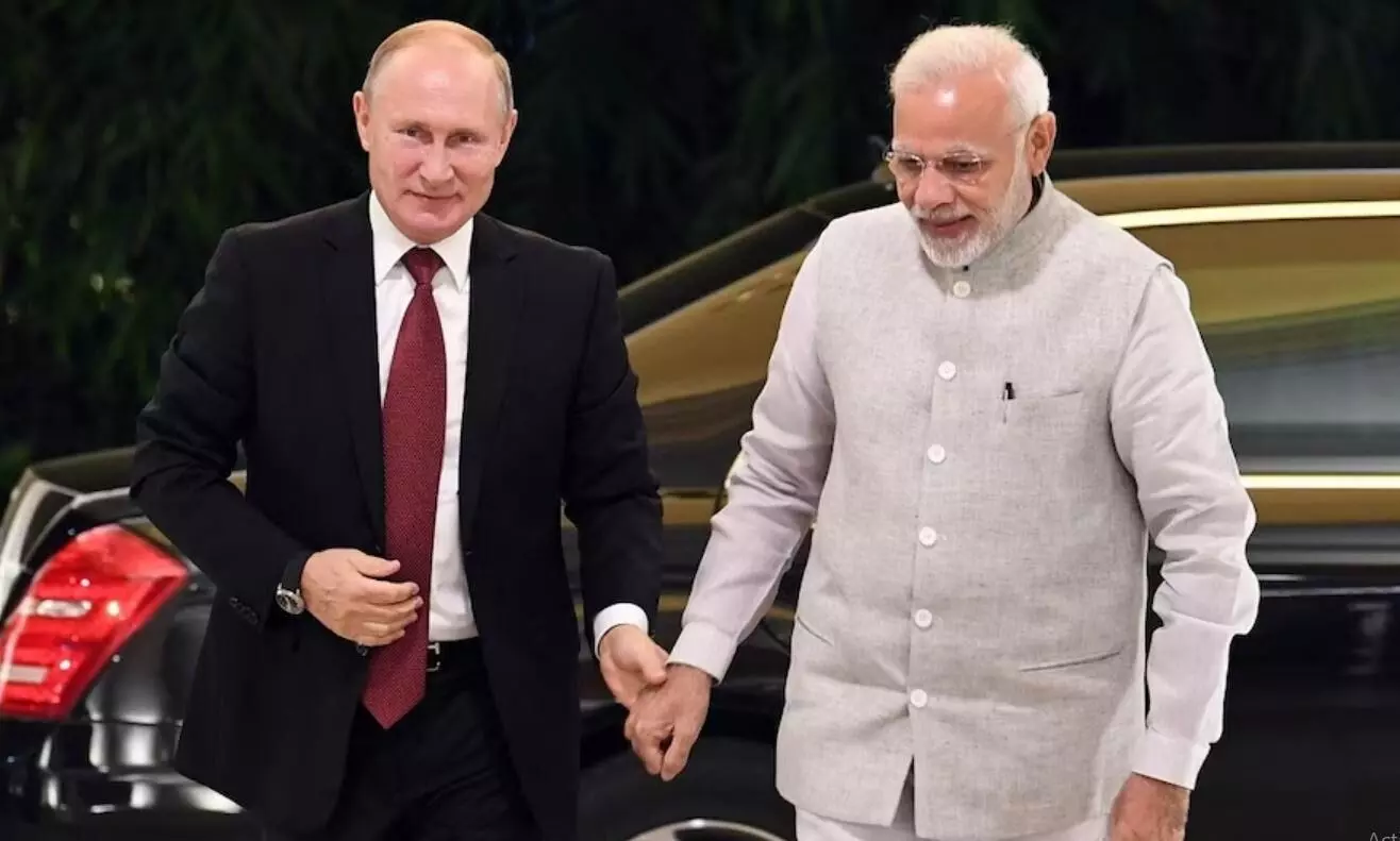 रूसी राष्ट्रपति पुतिन का भारत दौरा तय, दिसंबर में पीएम मोदी से करेंगे मुलाकात रूसी राष्ट्रपति पुतिन का भारत दौरा तय, दिसंबर में पीएम मोदी से करेंगे मुलाकात