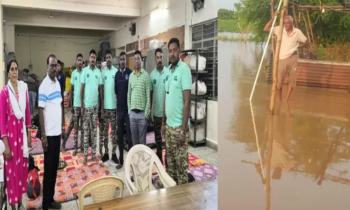 मूसलाधार बारिश ने जनजीवन अस्त-व्यस्त, SDRF टीम ने संभाला मोर्चा, अरुणावती नदी में उफान मूसलाधार बारिश ने जनजीवन अस्त-व्यस्त, SDRF टीम ने संभाला मोर्चा, अरुणावती नदी में उफान