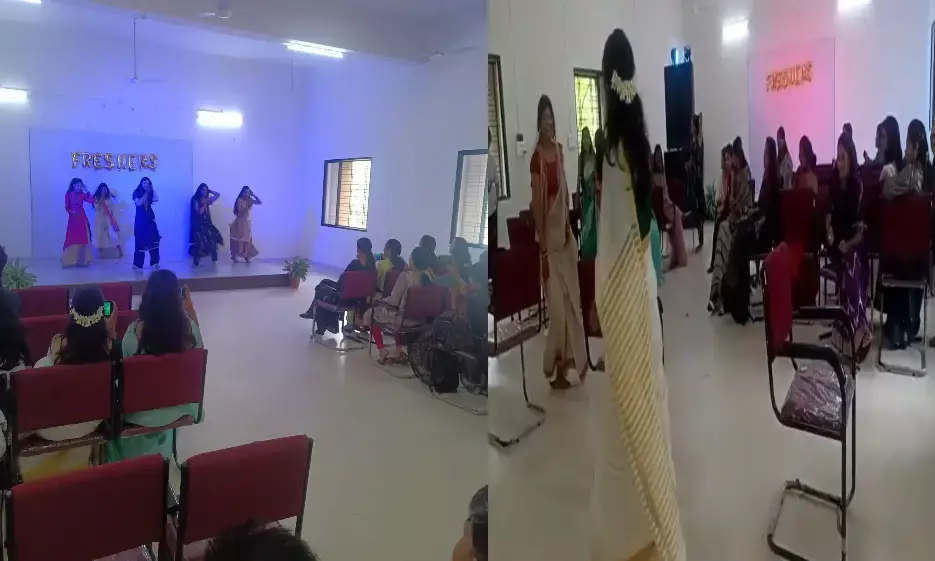 आरटीएमएनयू के मनोविज्ञान विभाग में फ्रेशर्स पार्टी का आयोजन, स्वागत में सजा कार्यक्रम