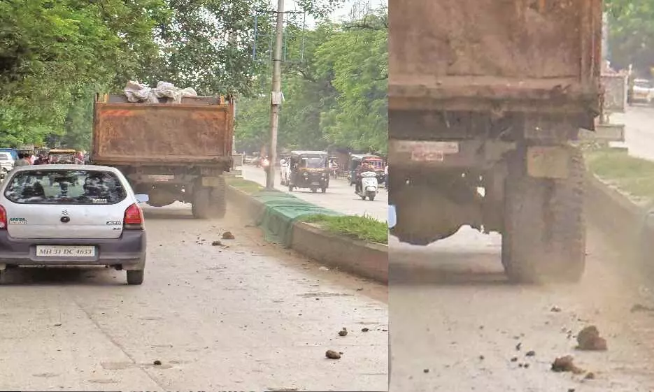 मेडिकल की इमारतों के निर्माण कार्य में वायु गुणवत्ता नियमों की अनदेखी, धूल-मिट्टी से परेशान चालक मेडिकल की इमारतों के निर्माण कार्य में वायु गुणवत्ता नियमों की अनदेखी, धूल-मिट्टी से परेशान चालक