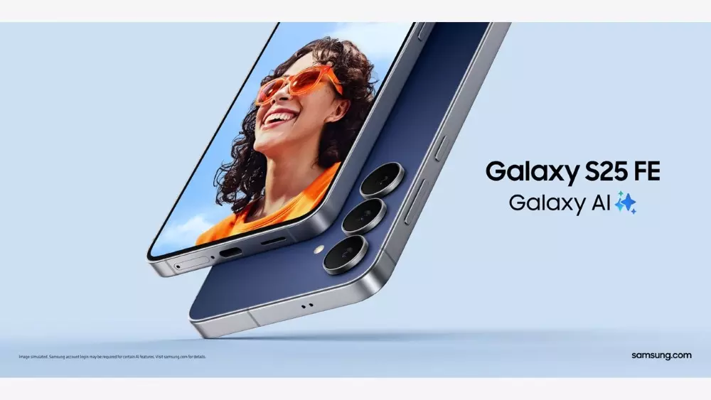 Samsung Galaxy S25 FE एक्सिनोस 2400 चिपसेट और 50-मेगापिक्सल रियर कैमरे के साथ लॉन्च, जानिए कीमत और स्पेसिफिकेशन Samsung Galaxy S25 FE एक्सिनोस 2400 चिपसेट और 50-मेगापिक्सल रियर कैमरे के साथ लॉन्च, जानिए कीमत और स्पेसिफिकेशन