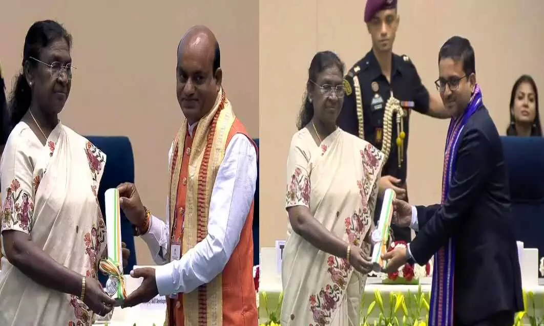 महाराष्ट्र के छह शिक्षकों को राष्ट्रीय शिक्षक पुरस्कार, राष्ट्रपति ने किया पुरस्कृत महाराष्ट्र के छह शिक्षकों को राष्ट्रीय शिक्षक पुरस्कार, राष्ट्रपति ने किया पुरस्कृत