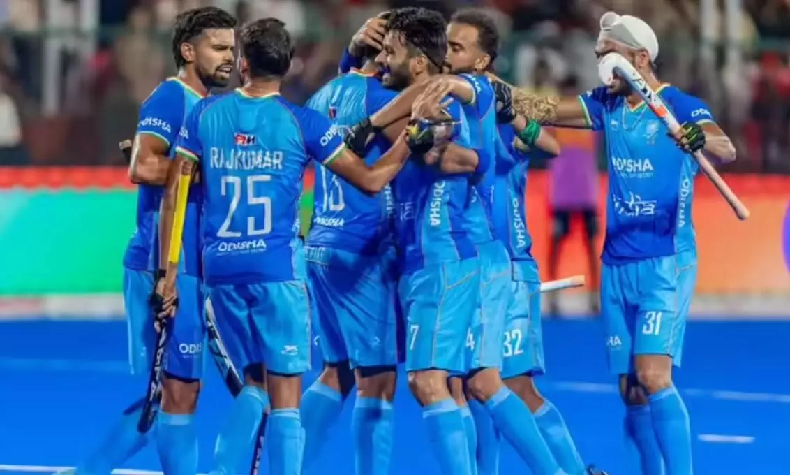 भारत ने दक्षिण कोरिया से 12 साल पुरानी हार का लिया बदला, 4-1 से दी मात, चौथी बार जीता एशिया कप का खिताब भारत ने दक्षिण कोरिया से 12 साल पुरानी हार का लिया बदला, 4-1 से दी मात, चौथी बार जीता एशिया कप का खिताब