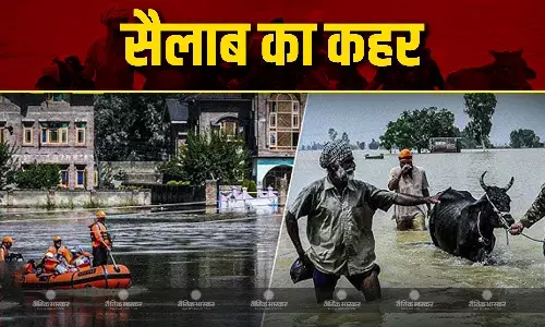 राजस्थान-गुजरात में बारिश ने मचाई तबाही, पंजाब में भी लोग बाढ़ से परेशान