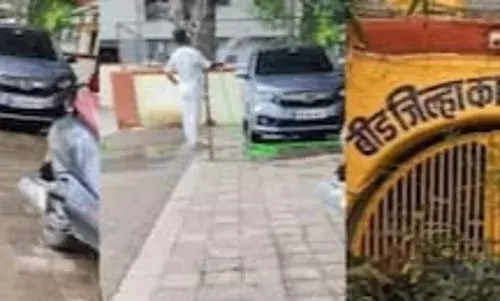 जेल में कैदी से अधीक्षक की निजी कार धुलवाई, सोशल मीडिया पर वीडियो वायरल