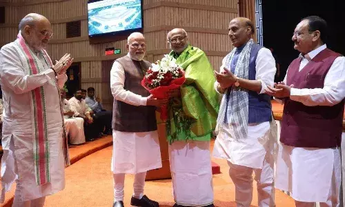 सीपी राधाकृष्णन को राष्ट्रपति, पीएम मोदी समेत अलग-अलग राज्यों के सीएम ने दी बधाई, ये कही बात सीपी राधाकृष्णन को राष्ट्रपति, पीएम मोदी समेत अलग-अलग राज्यों के सीएम ने दी बधाई, ये कही बात