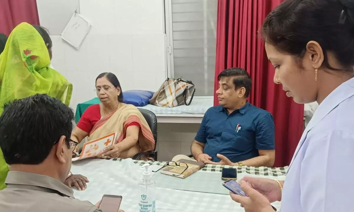 प्रधानमंत्री सुरक्षित मातृत्व अभियान अंतर्गत गर्भवती महिलाओं का स्वास्थ्य परीक्षण प्रधानमंत्री सुरक्षित मातृत्व अभियान अंतर्गत गर्भवती महिलाओं का स्वास्थ्य परीक्षण